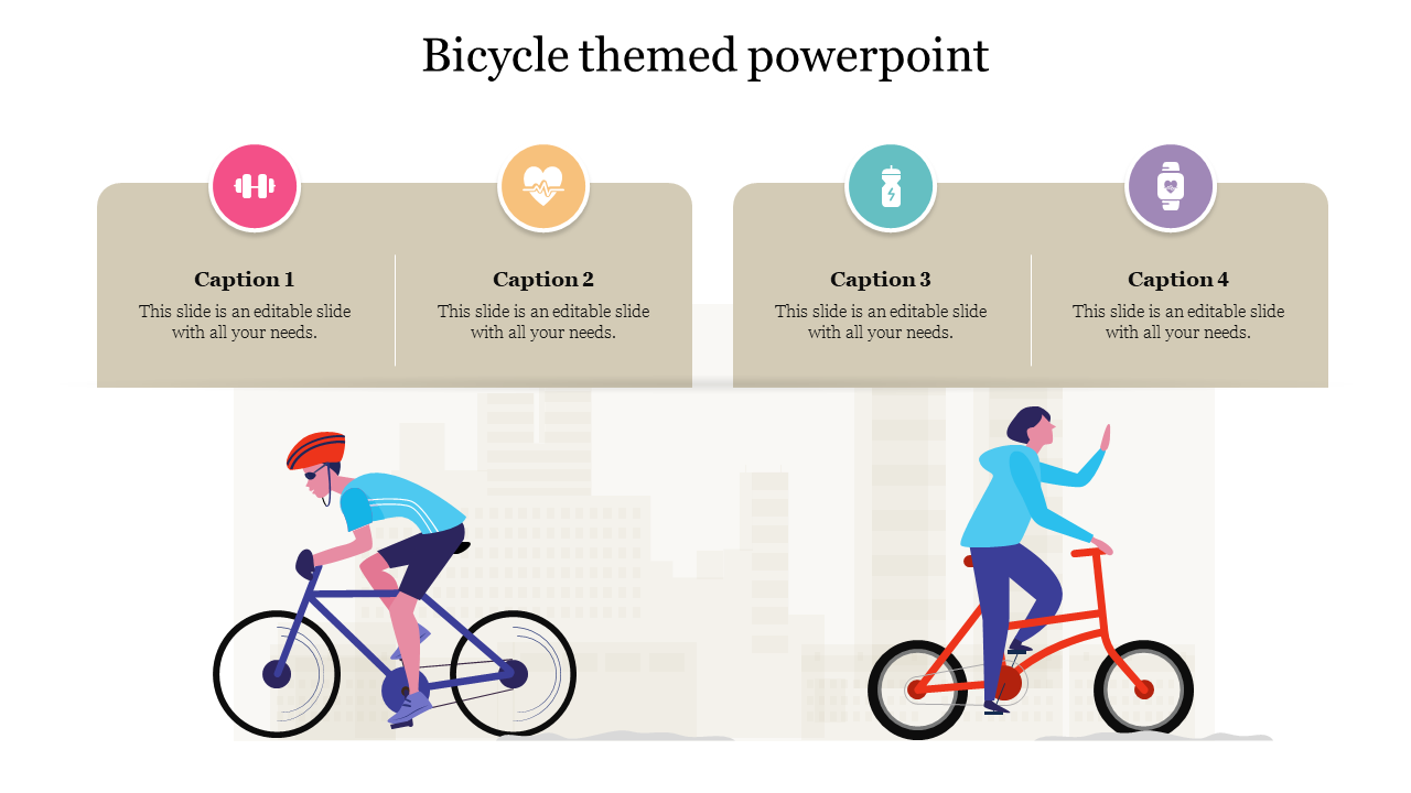 Bicycle themed powerpoint 
